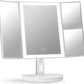 72 LED HD Makeup Mirror Rechargeable Desktop Smart Daylight, Cool, Natural Light - UC Worldlink