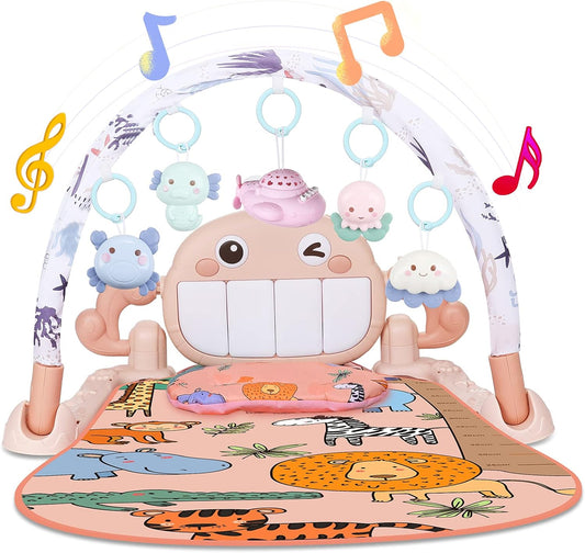 Lictin Baby Piano Gym Mat, New-Born Baby Fitness & Activity Music Play Mat UK PP - UC Worldlink