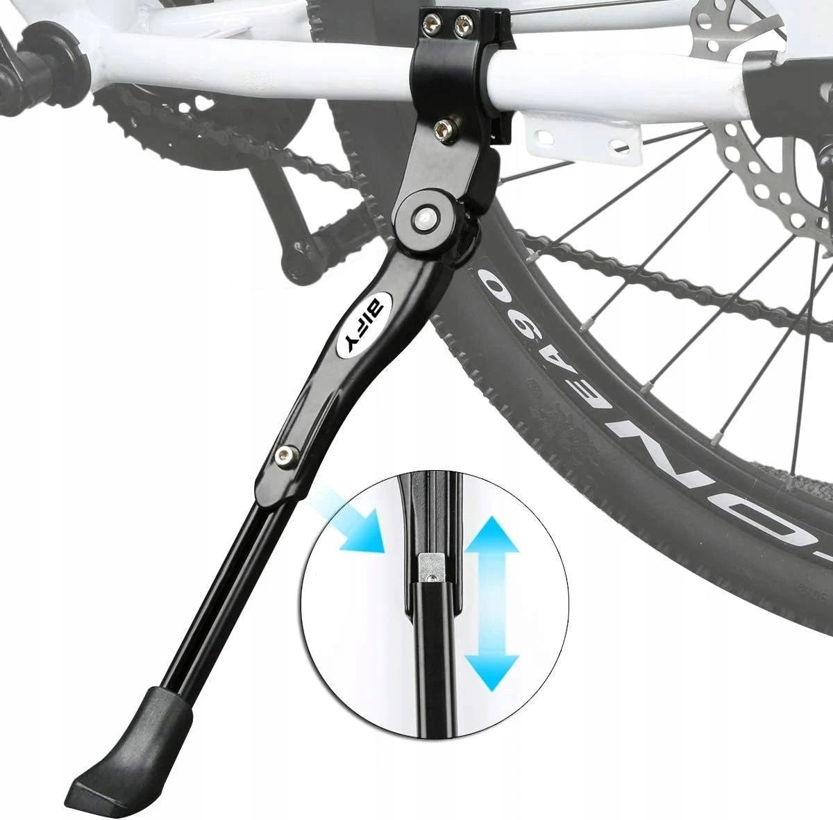 BIFY Mountain Road Bike or Bicycle w/ Wheel Stand Height Adjustable Kickstand - UC Worldlink